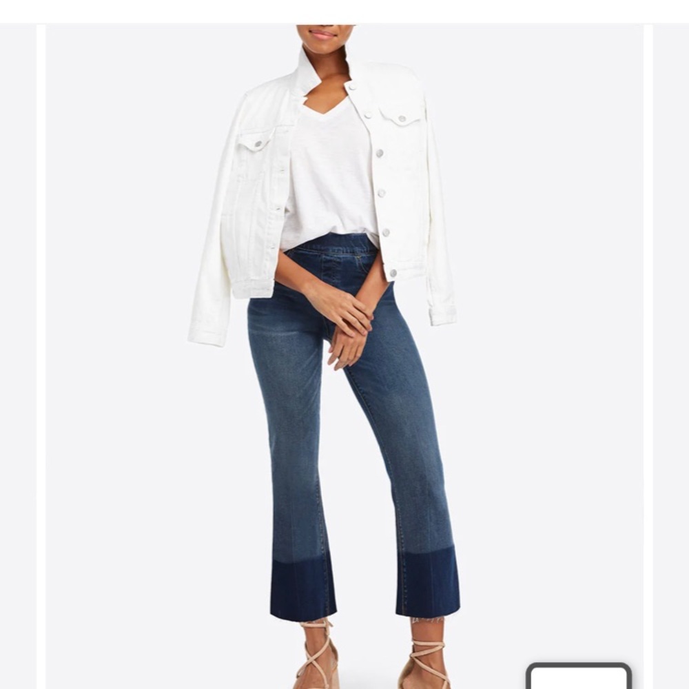 Spanx Cropped Flair Jeans.  Size Medium NWOT